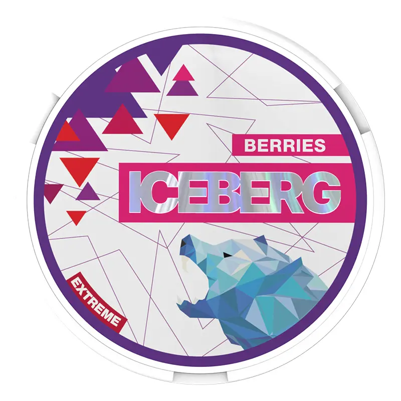  Berries Extreme Nicotine Pouches by Ice Berg 50mg/g 